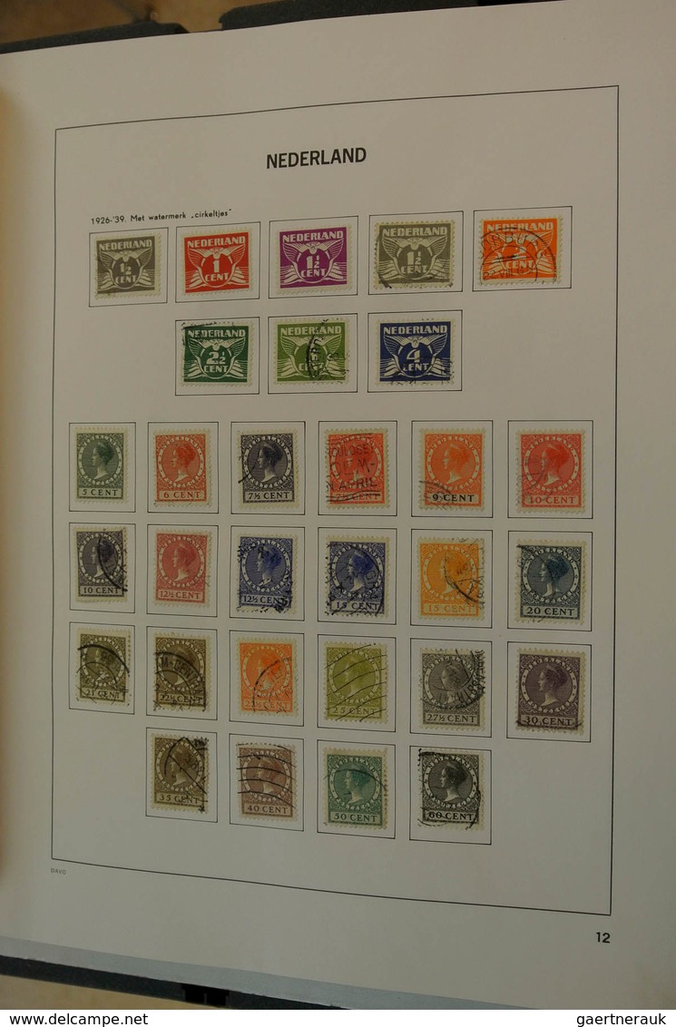 27423 Niederlande: 1852/1997: Nicely Filled, MNH, Mint Hinged And Used Collection Netherlands 1852-1997 In - Lettres & Documents