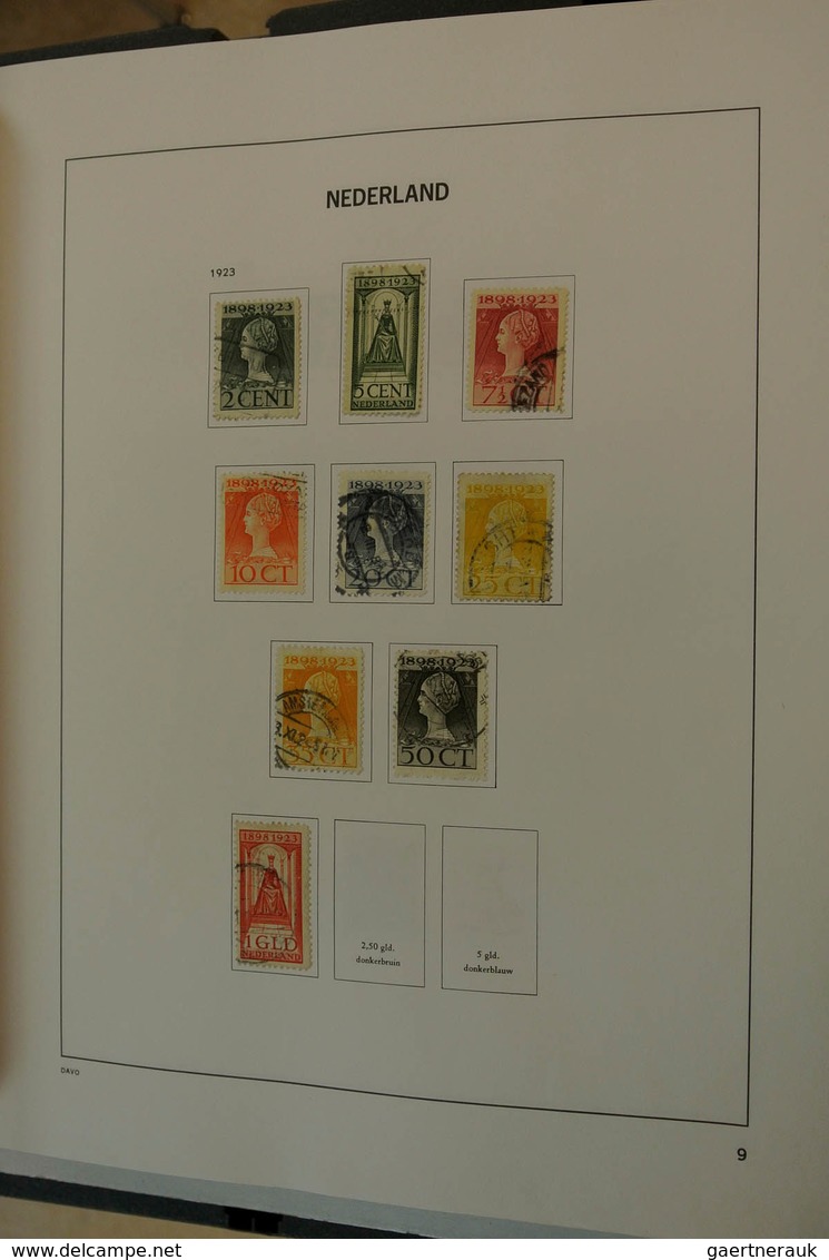 27423 Niederlande: 1852/1997: Nicely filled, MNH, mint hinged and used collection Netherlands 1852-1997 in