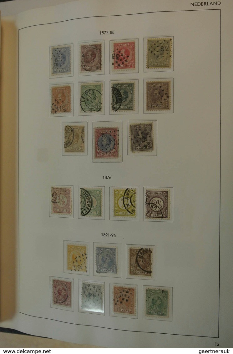 27424 Niederlande: 1852/1994: Well Filled, MNH, Mint Hinged And Used Collection Netherlands 1852-1994 In H - Lettres & Documents
