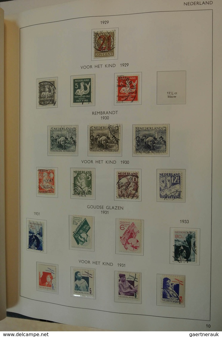 27424 Niederlande: 1852/1994: Well Filled, MNH, Mint Hinged And Used Collection Netherlands 1852-1994 In H - Lettres & Documents