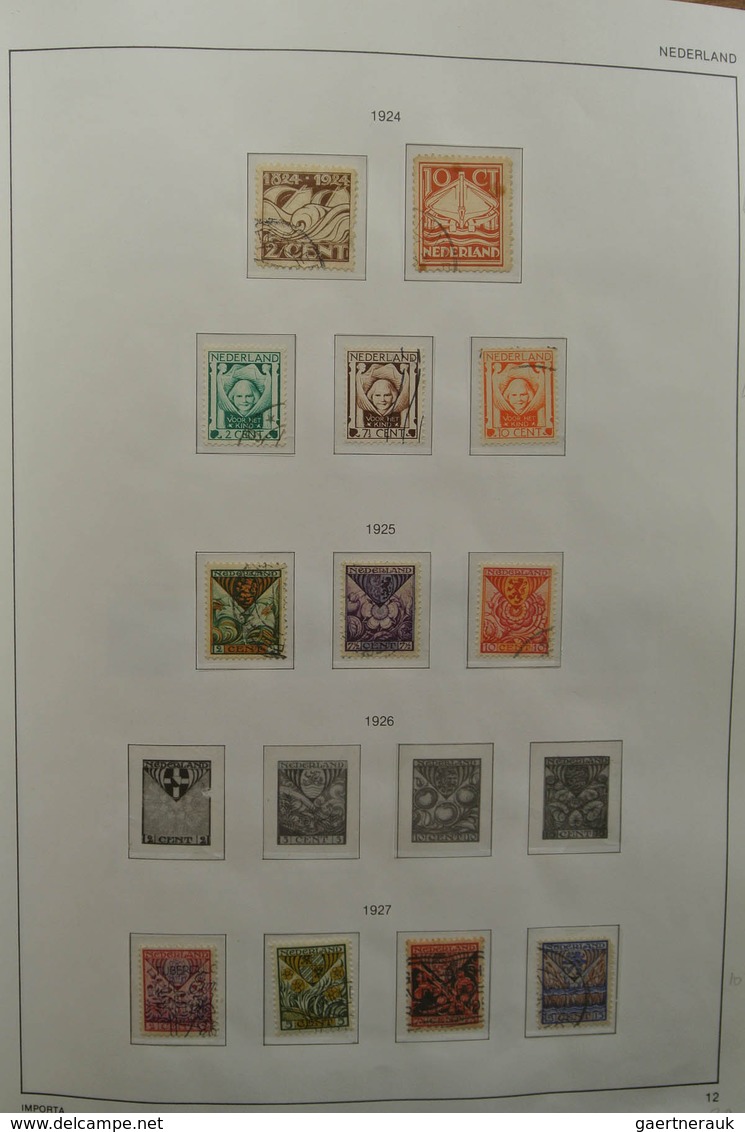 27427 Niederlande: 1852-1985. Reasonably Filled, MNH, Mint Hinged And Used Collection Netherlands 1852-198 - Lettres & Documents