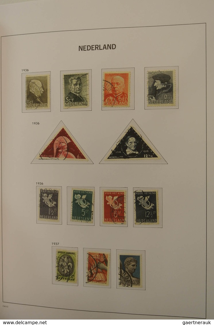 27428 Niederlande: 1852-1977. Well filled, MNH, mint hinged and used collection Netherlands 1852-1977 in 2