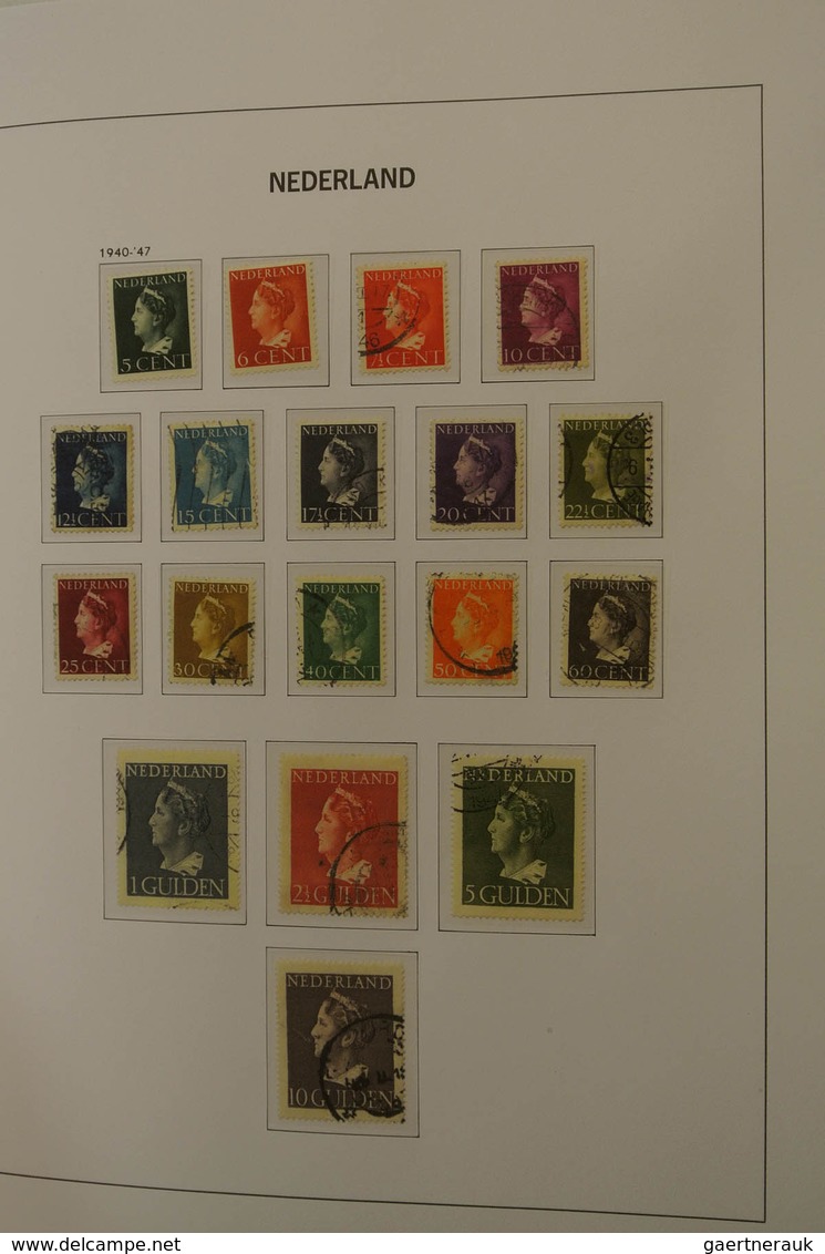 27428 Niederlande: 1852-1977. Well filled, MNH, mint hinged and used collection Netherlands 1852-1977 in 2