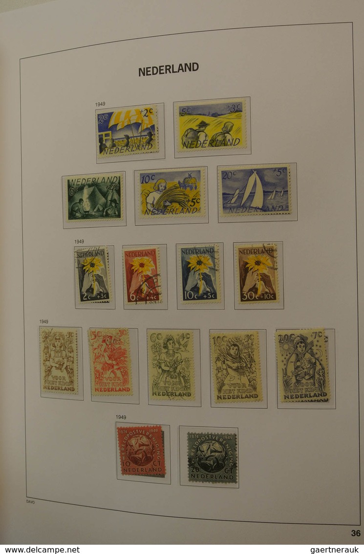 27428 Niederlande: 1852-1977. Well filled, MNH, mint hinged and used collection Netherlands 1852-1977 in 2