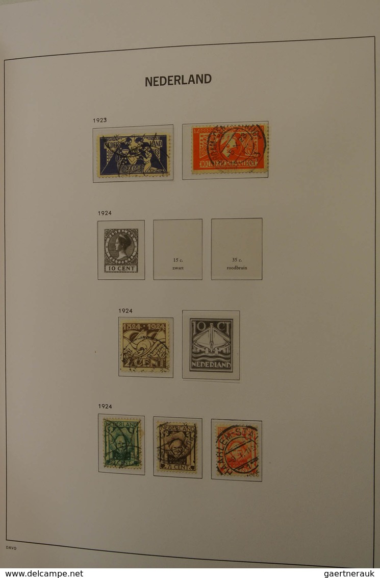 27428 Niederlande: 1852-1977. Well filled, MNH, mint hinged and used collection Netherlands 1852-1977 in 2