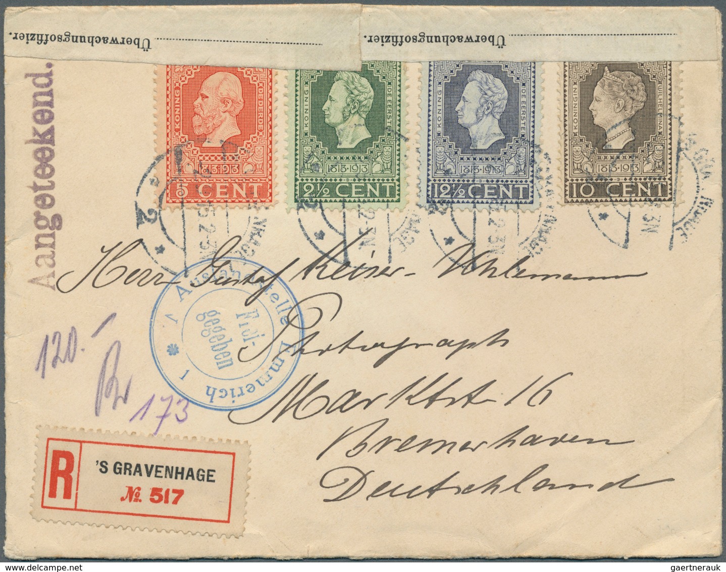 27431 Niederlande: 1852/1952 (ca.), Collection With Ca. 60 Covers, Postcards And Postal Stationeries Incl. - Storia Postale