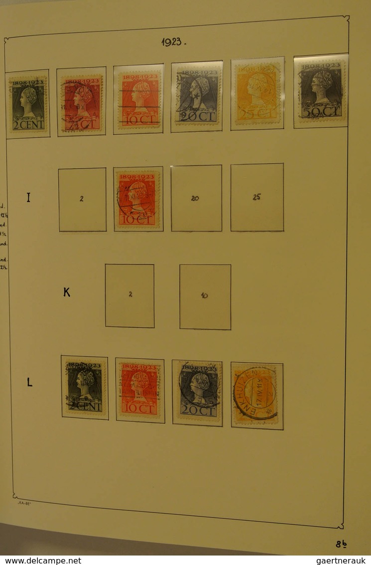 27440 Niederlande: 1852/2002: Well filled, mostly used and somewhat specialised (a.o. some plate flaws) co