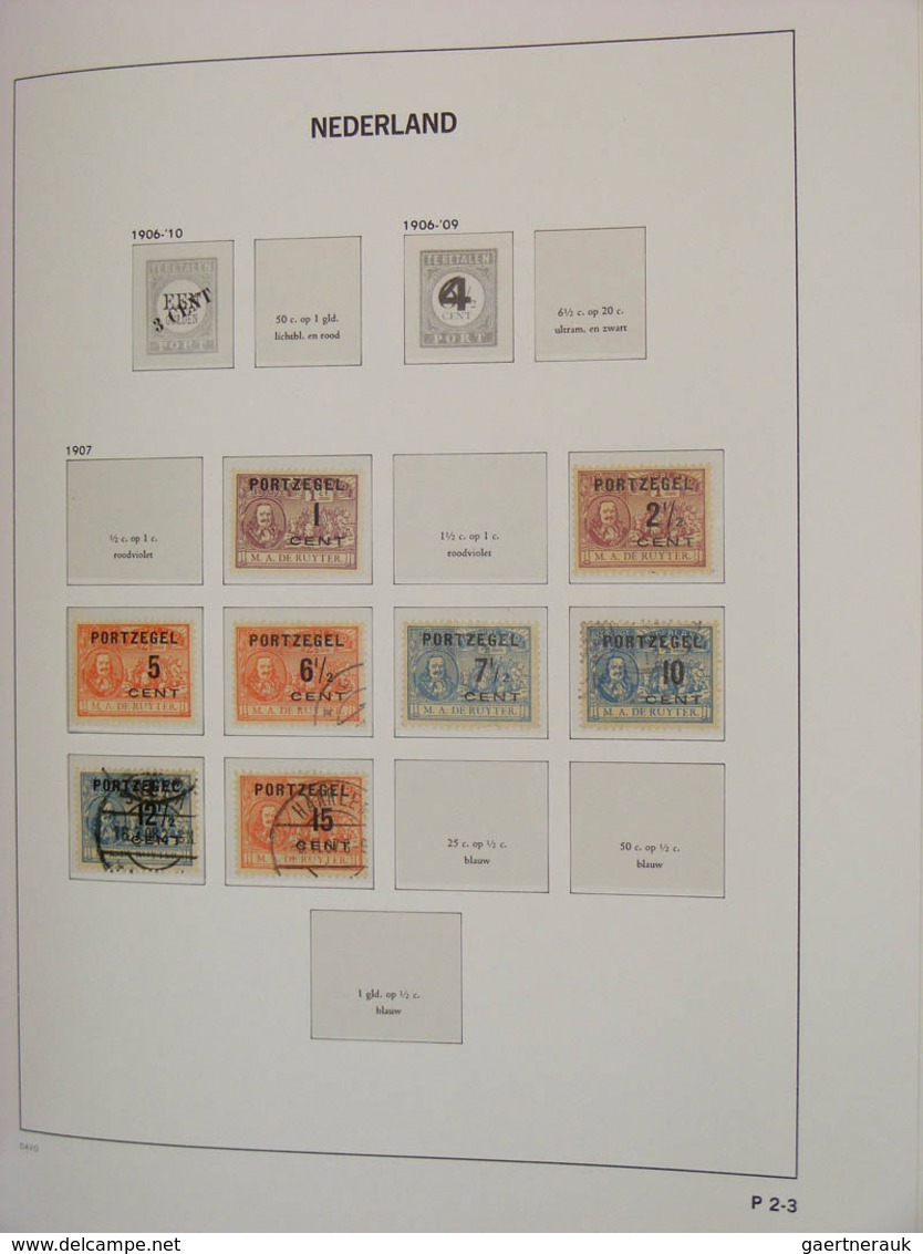 27446 Niederlande: 1869/2003: Mostly MNH and mint hinged collection Netherlands 1869-2003 in 5 Davo luxe a
