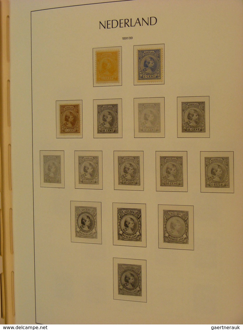27448 Niederlande: 1872/2001: MNH And Mint Hinged Collection Netherlands 1872-2001, A.o. (cat. NVPH) No. 3 - Lettres & Documents