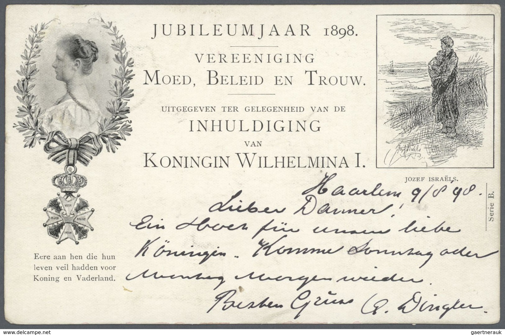 27452 Niederlande: 1892 - 1947, Sammlung von über 100 Ansichtskarten, bis auf wenige Ausnahmen bedarfsgere
