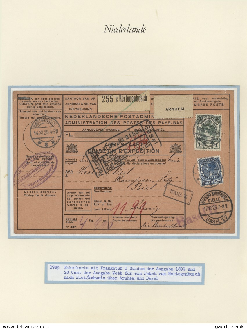 27461 Niederlande: 1925/1945 Ca., Attractive Collection With Ca. 80 Covers, Comprising Various Aspects Of - Lettres & Documents