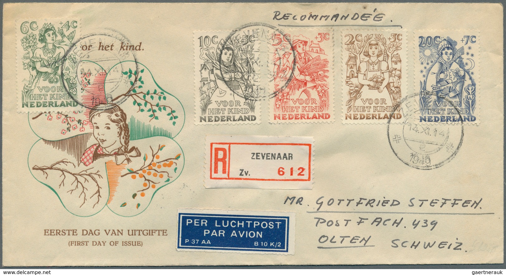 27464 Niederlande: 1934/1993, Holding Of More Than 250 Covers And Cards (incl. Some Dutch Indies And A Few - Lettres & Documents