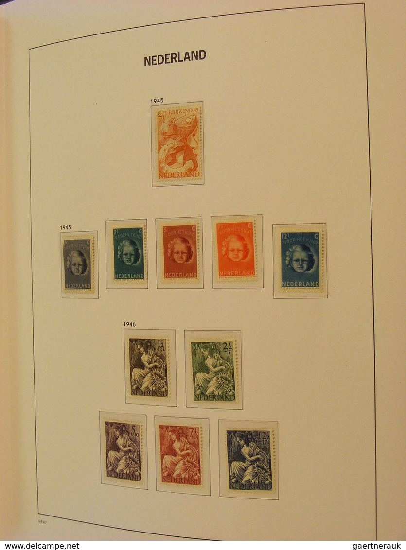 27467 Niederlande: 1945/76: MNH, Mint And Used Collection Netherlands 1945-1976, In Various Quality, Pract - Briefe U. Dokumente