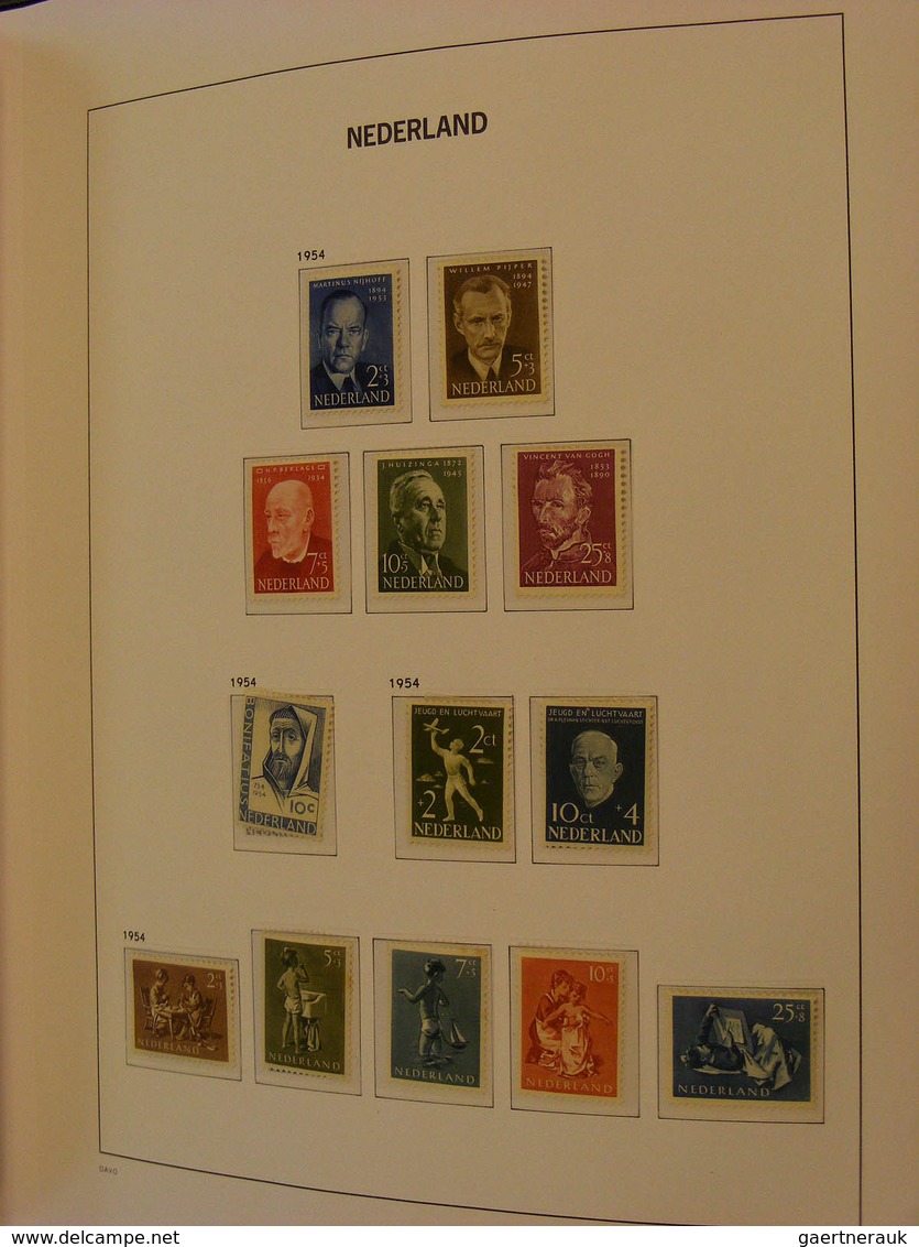 27467 Niederlande: 1945/76: MNH, mint and used collection Netherlands 1945-1976, in various quality, pract