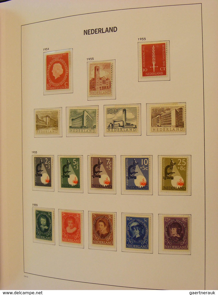 27467 Niederlande: 1945/76: MNH, mint and used collection Netherlands 1945-1976, in various quality, pract