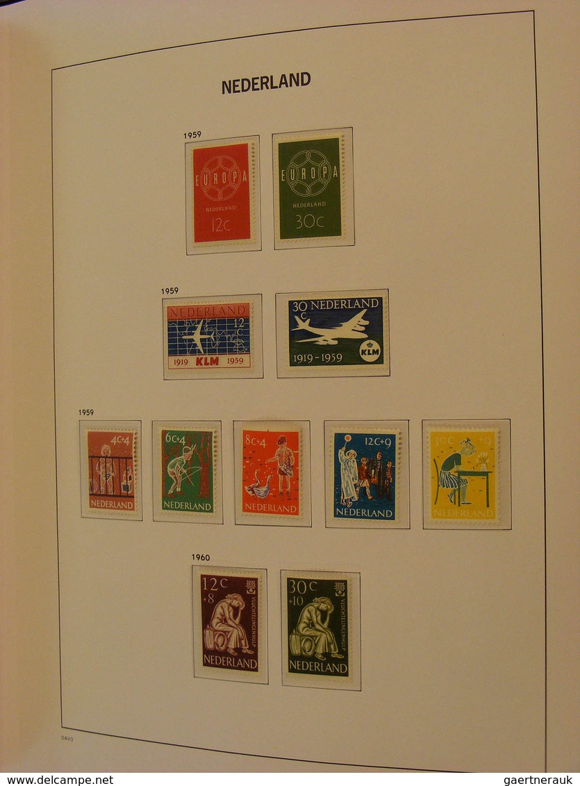 27467 Niederlande: 1945/76: MNH, mint and used collection Netherlands 1945-1976, in various quality, pract