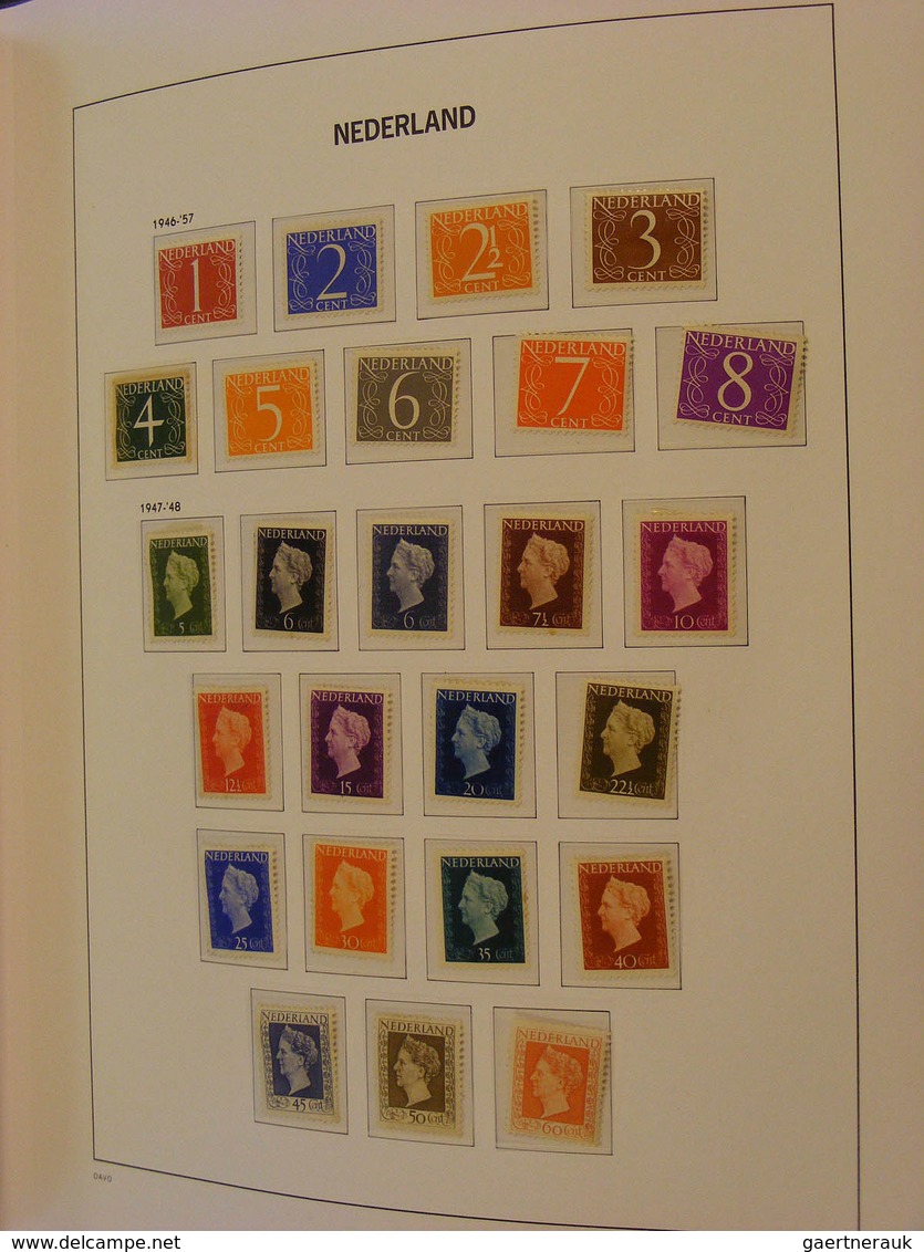 27467 Niederlande: 1945/76: MNH, mint and used collection Netherlands 1945-1976, in various quality, pract