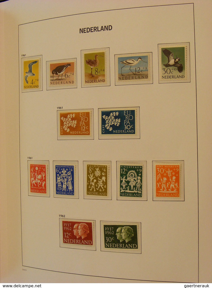 27467 Niederlande: 1945/76: MNH, mint and used collection Netherlands 1945-1976, in various quality, pract