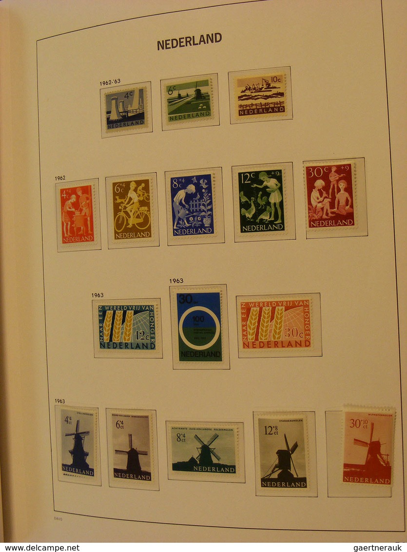 27467 Niederlande: 1945/76: MNH, mint and used collection Netherlands 1945-1976, in various quality, pract