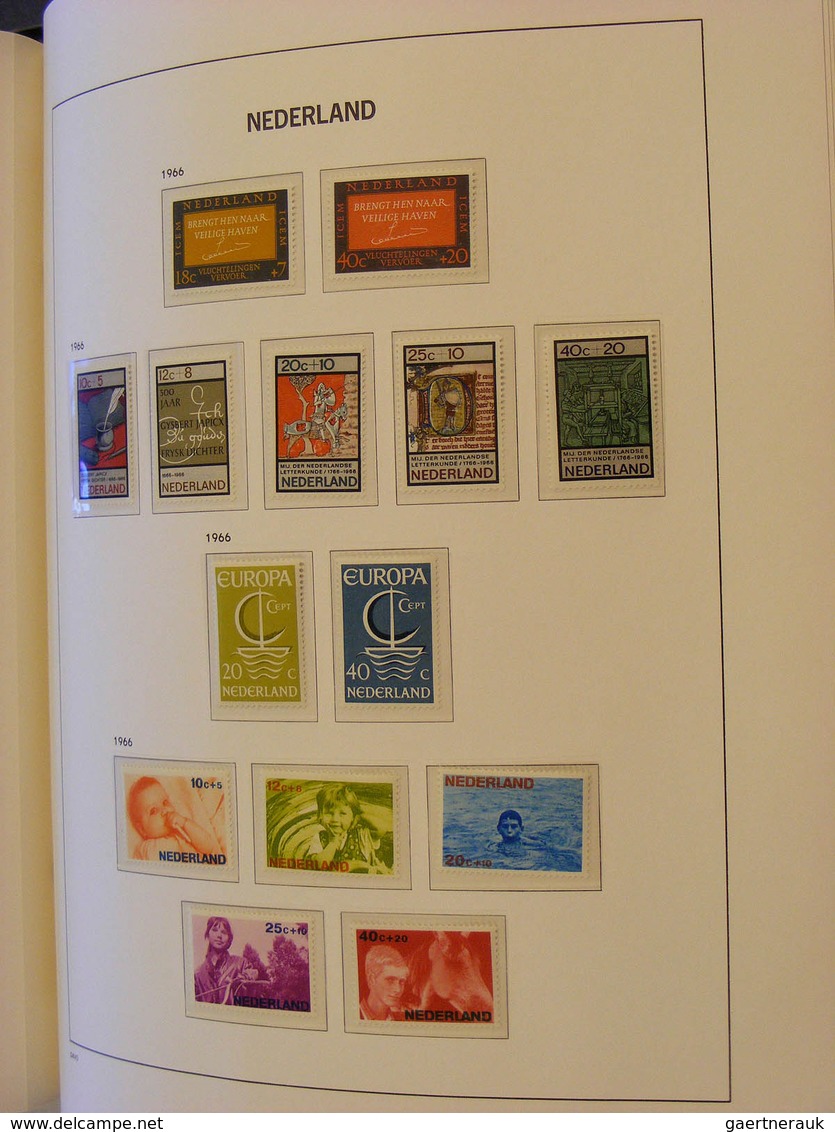 27467 Niederlande: 1945/76: MNH, mint and used collection Netherlands 1945-1976, in various quality, pract