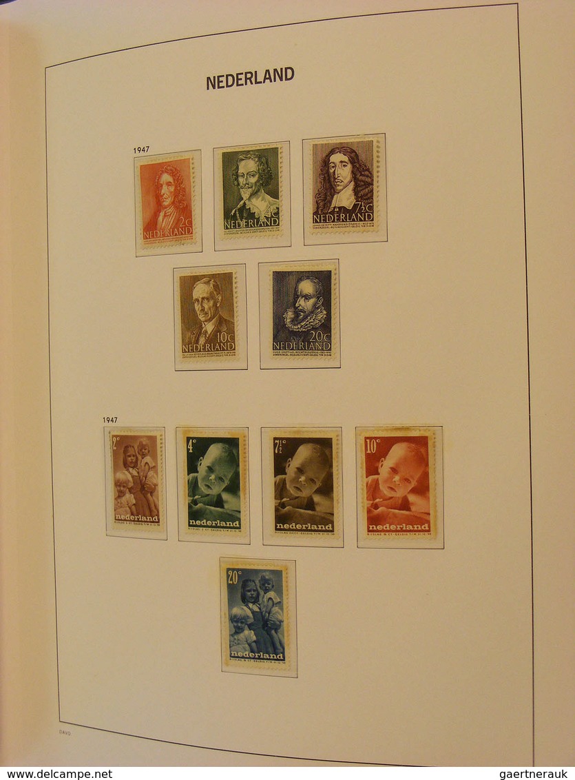 27467 Niederlande: 1945/76: MNH, mint and used collection Netherlands 1945-1976, in various quality, pract