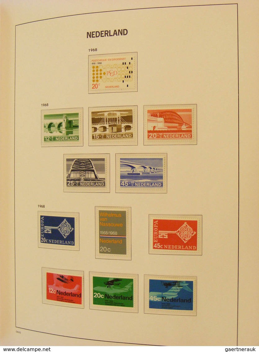 27467 Niederlande: 1945/76: MNH, mint and used collection Netherlands 1945-1976, in various quality, pract