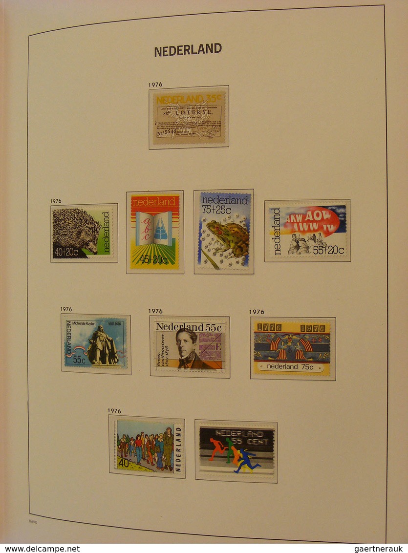 27467 Niederlande: 1945/76: MNH, mint and used collection Netherlands 1945-1976, in various quality, pract