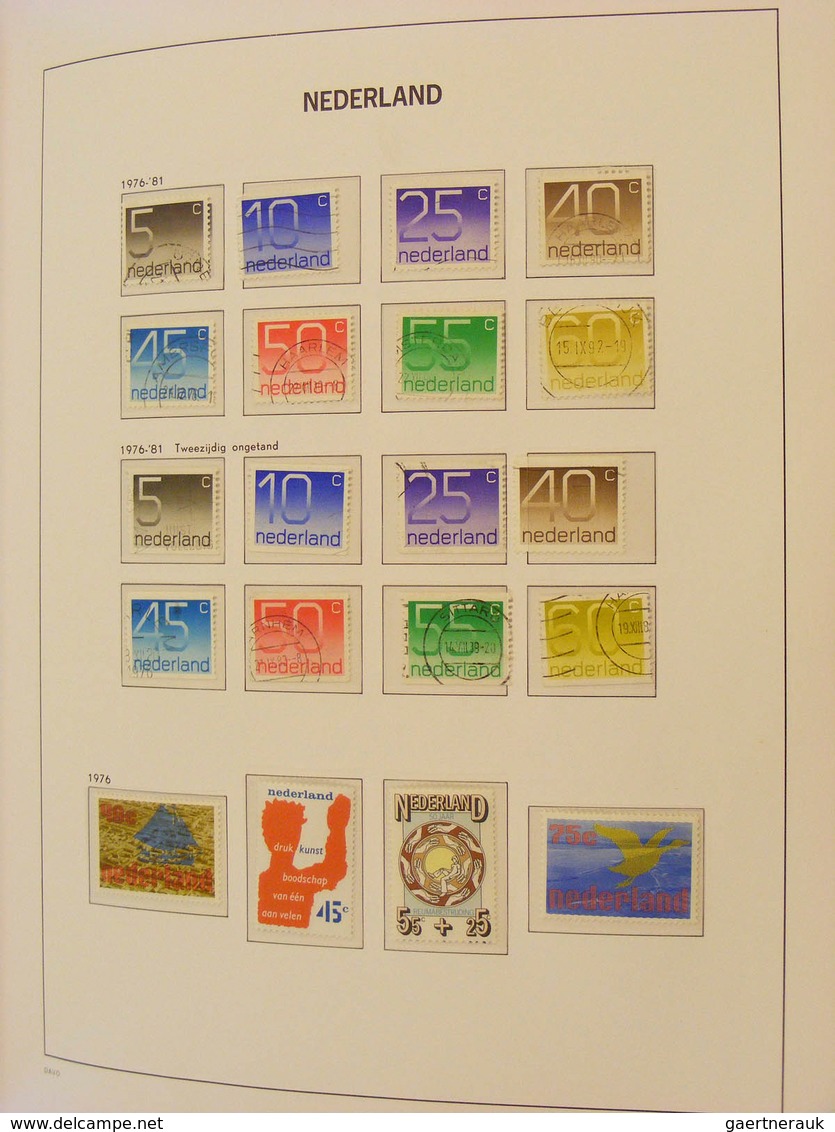 27467 Niederlande: 1945/76: MNH, mint and used collection Netherlands 1945-1976, in various quality, pract