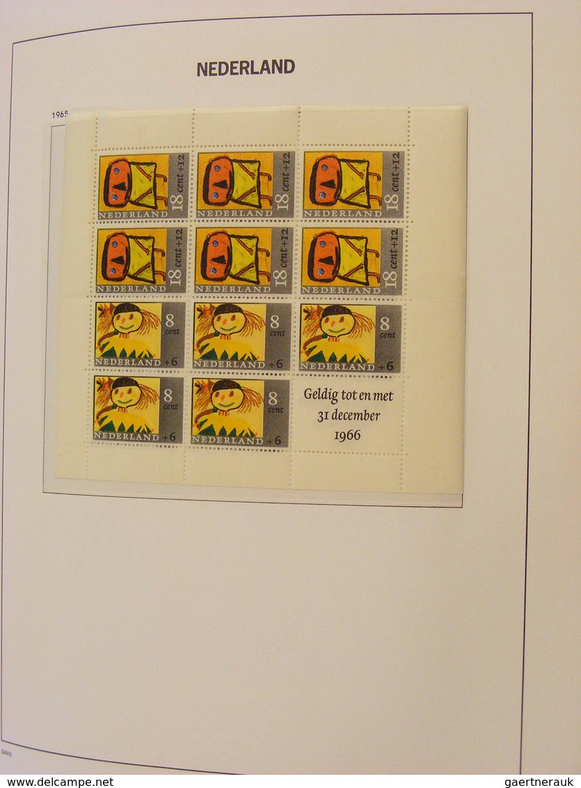 27467 Niederlande: 1945/76: MNH, mint and used collection Netherlands 1945-1976, in various quality, pract