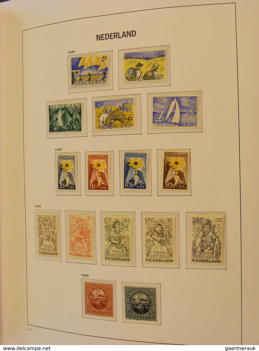 27467 Niederlande: 1945/76: MNH, mint and used collection Netherlands 1945-1976, in various quality, pract