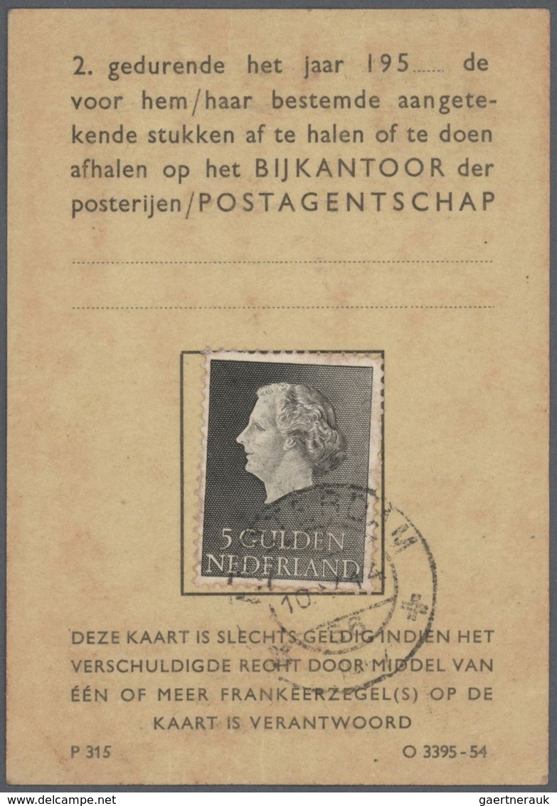 27468 Niederlande: 1946 - 1998, umfangreiche Briefepartie von ca. 220 Belegen mit vielen besseren Frankatu