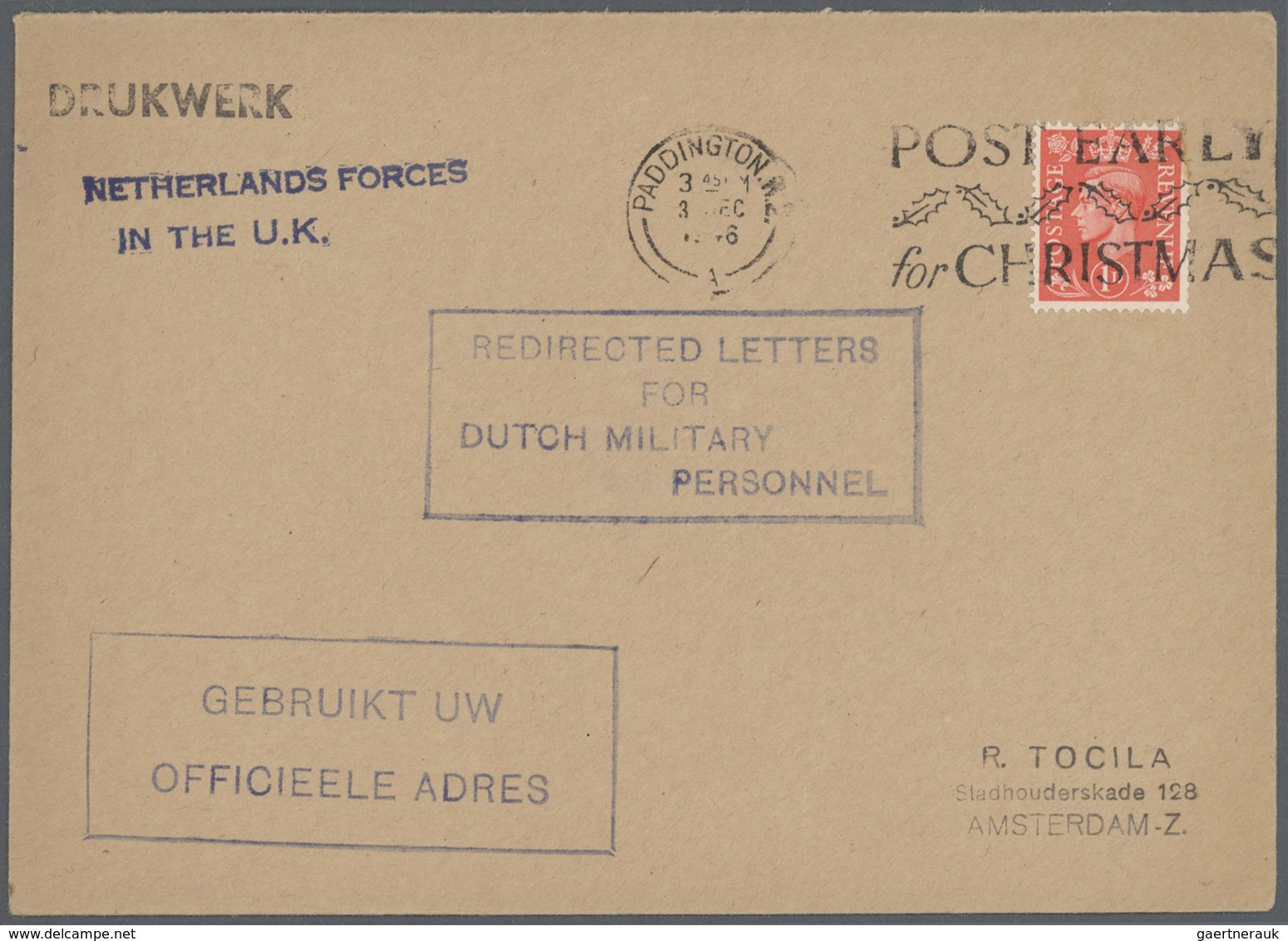 27468 Niederlande: 1946 - 1998, umfangreiche Briefepartie von ca. 220 Belegen mit vielen besseren Frankatu