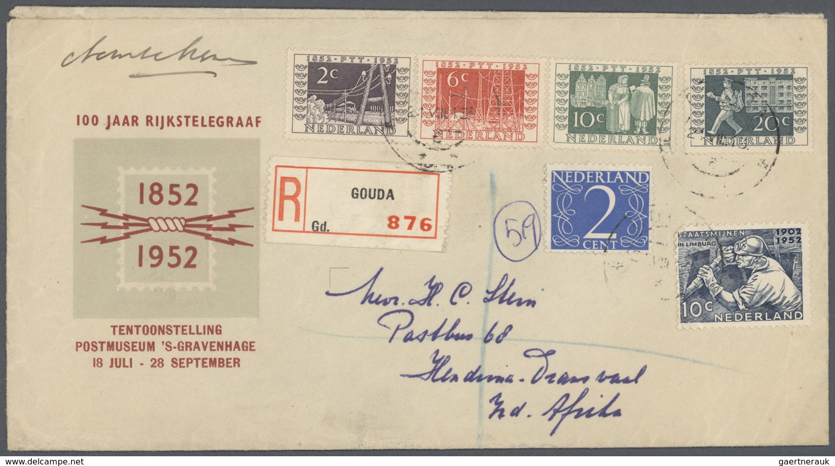 27471 Niederlande: 1950/1998, Collection Of Apprx. 460 F.d.c. With Many Better Pieces Of 1950s, E.g. 1950 - Briefe U. Dokumente