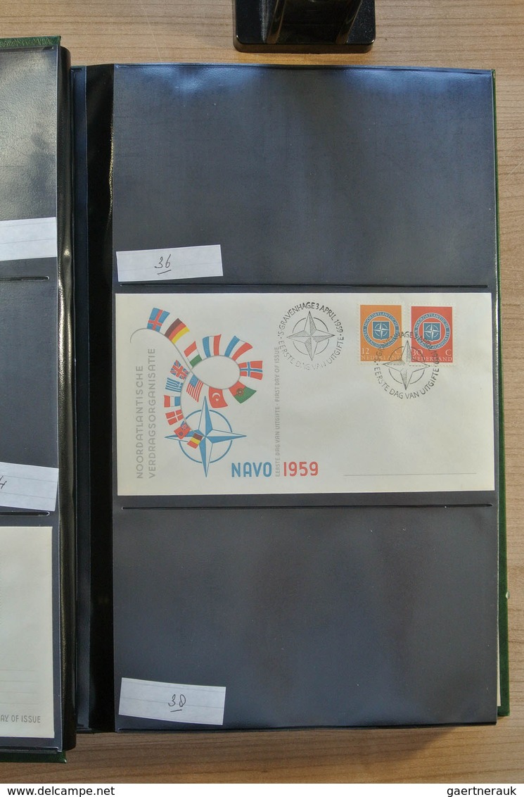 27475 Niederlande: 1958-2010 Almost Complete, Mostly Unaddressed Collection FDC's Of The Netherlands 1958- - Lettres & Documents