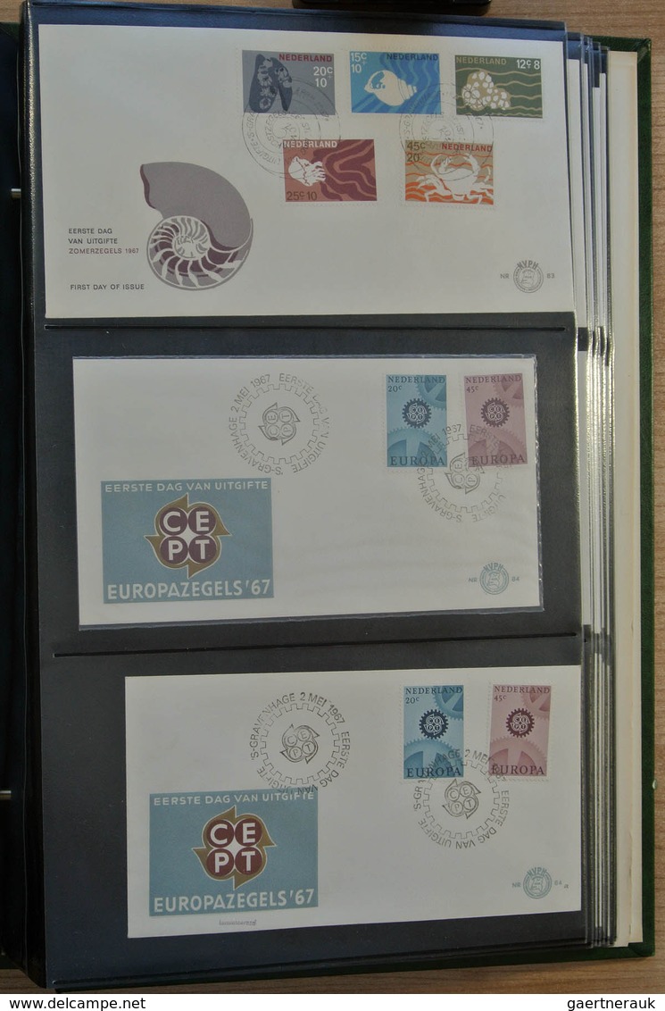27475 Niederlande: 1958-2010 Almost complete, mostly unaddressed collection FDC's of the Netherlands 1958-