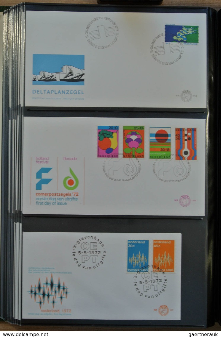 27475 Niederlande: 1958-2010 Almost complete, mostly unaddressed collection FDC's of the Netherlands 1958-