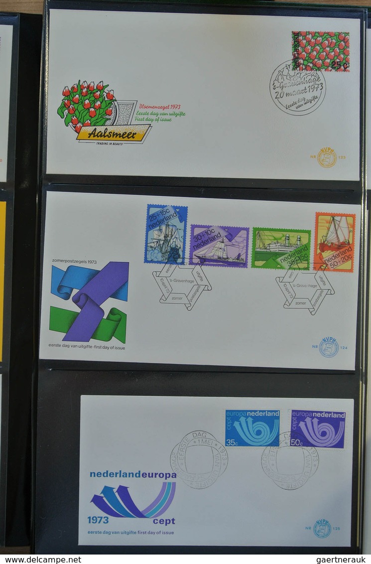 27475 Niederlande: 1958-2010 Almost complete, mostly unaddressed collection FDC's of the Netherlands 1958-