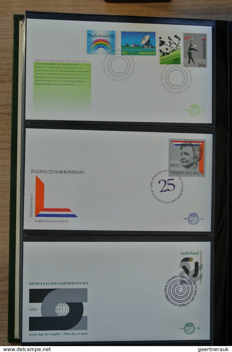 27475 Niederlande: 1958-2010 Almost complete, mostly unaddressed collection FDC's of the Netherlands 1958-