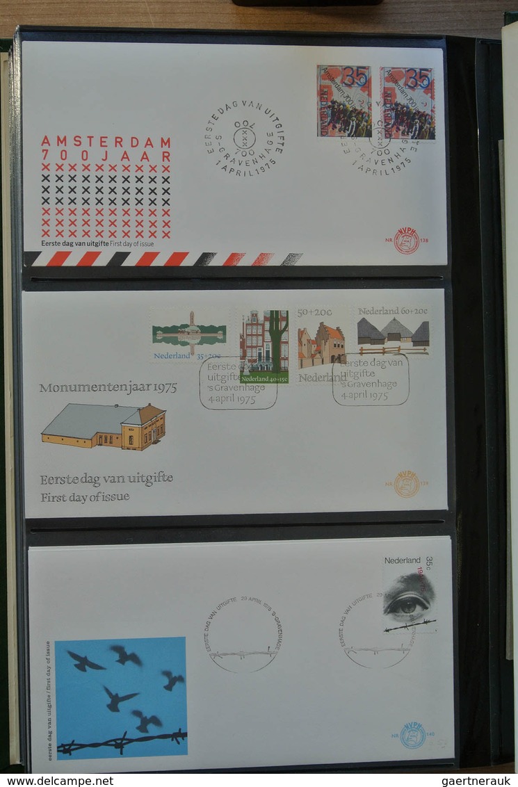 27475 Niederlande: 1958-2010 Almost complete, mostly unaddressed collection FDC's of the Netherlands 1958-