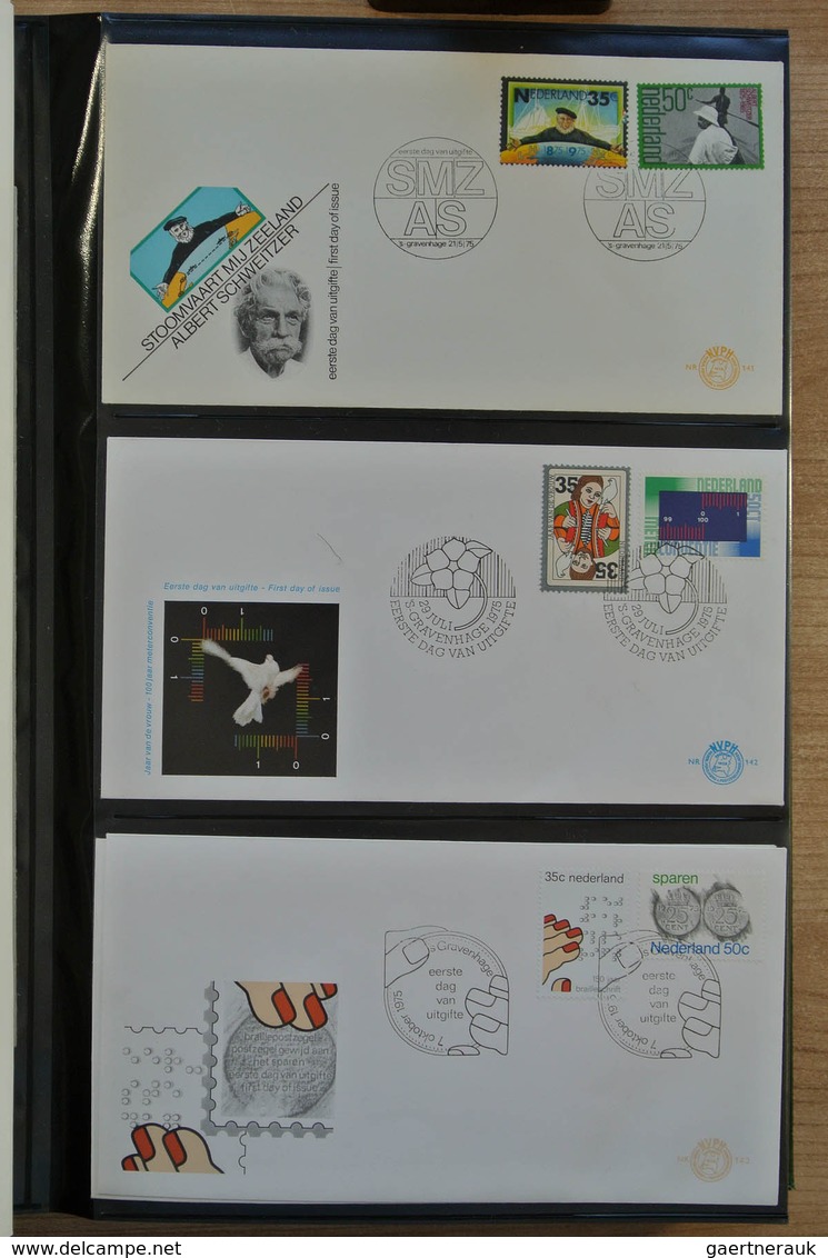 27475 Niederlande: 1958-2010 Almost complete, mostly unaddressed collection FDC's of the Netherlands 1958-