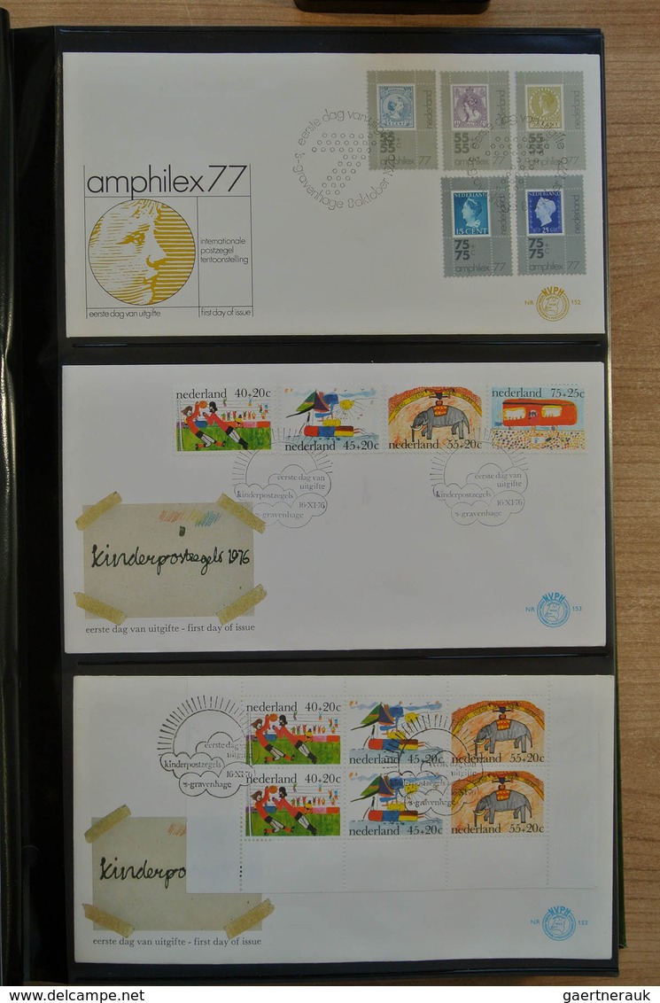 27475 Niederlande: 1958-2010 Almost complete, mostly unaddressed collection FDC's of the Netherlands 1958-