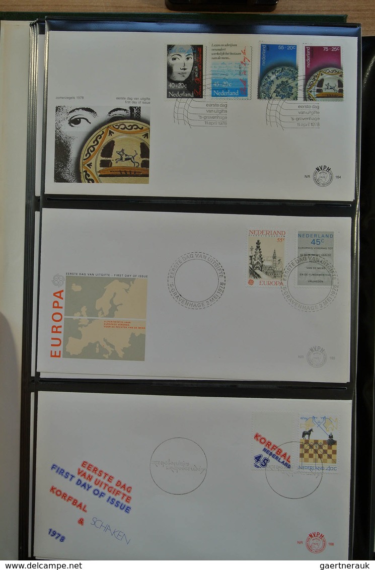 27475 Niederlande: 1958-2010 Almost complete, mostly unaddressed collection FDC's of the Netherlands 1958-