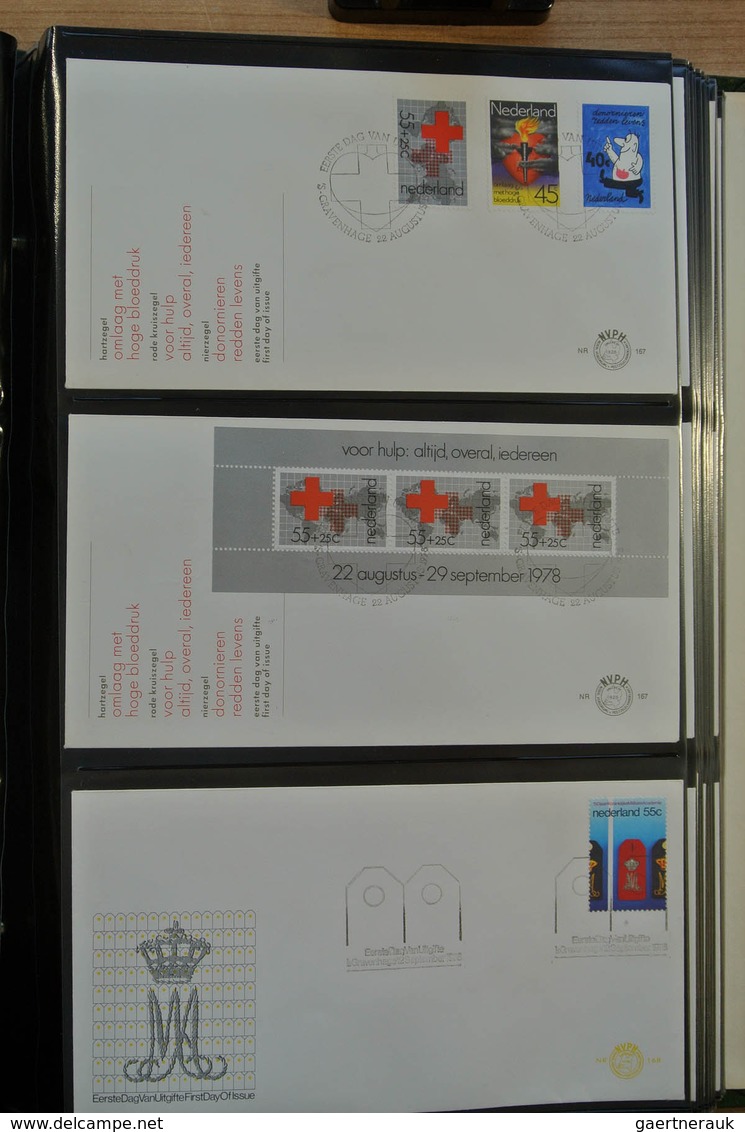 27475 Niederlande: 1958-2010 Almost complete, mostly unaddressed collection FDC's of the Netherlands 1958-