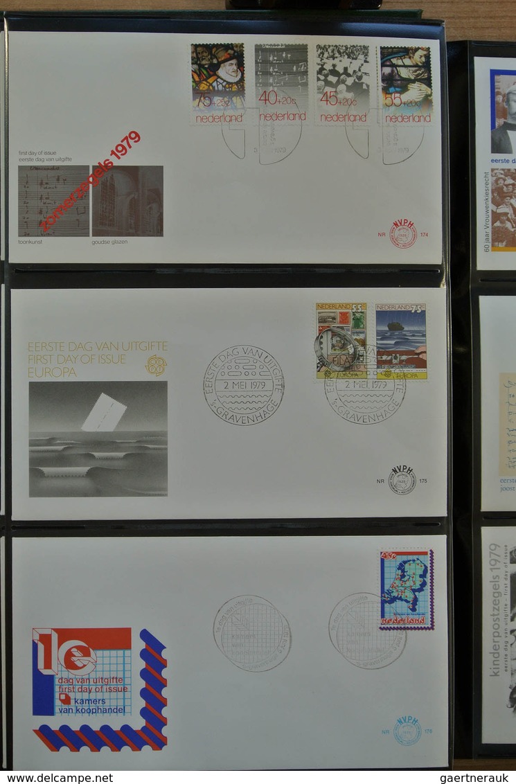 27475 Niederlande: 1958-2010 Almost complete, mostly unaddressed collection FDC's of the Netherlands 1958-