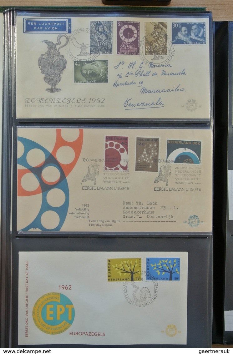 27475 Niederlande: 1958-2010 Almost complete, mostly unaddressed collection FDC's of the Netherlands 1958-