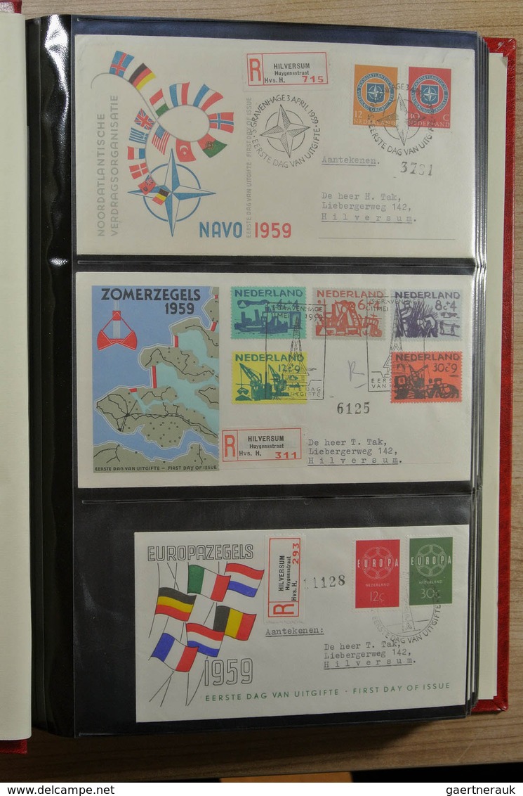 27476 Niederlande: 1959-2009 As Good As Complete Collection FDC's Of The Netherlands 1959-2009 In 7 FDC Al - Lettres & Documents