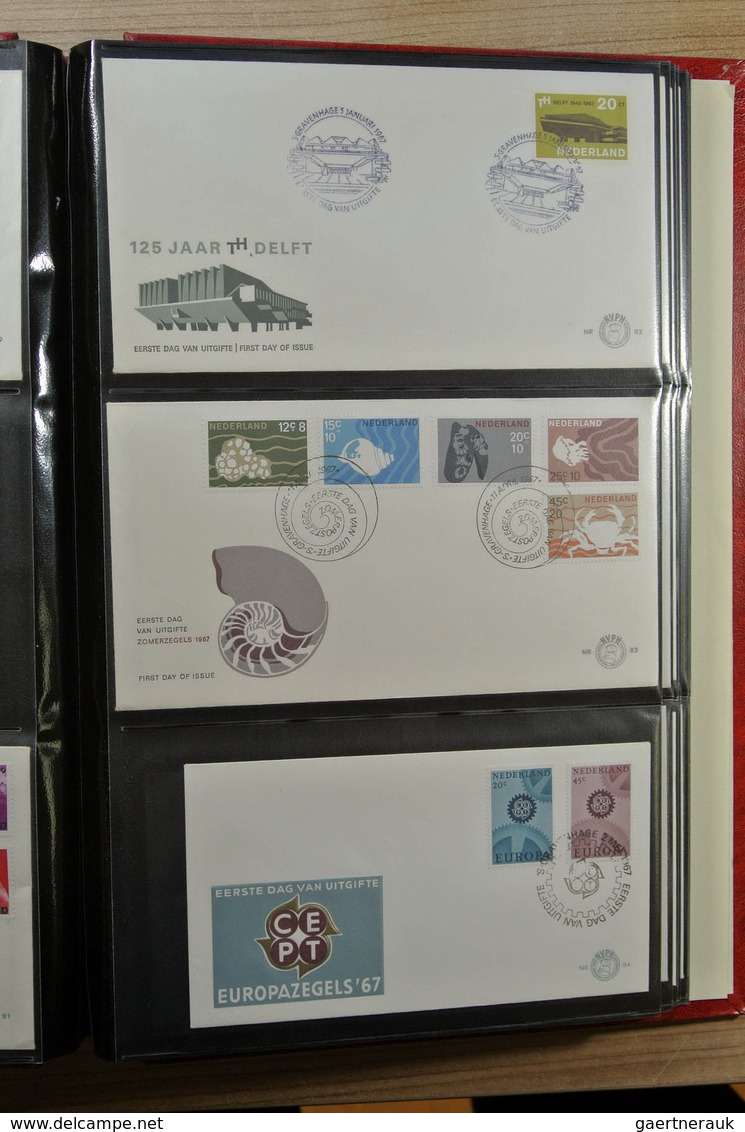 27476 Niederlande: 1959-2009 As good as complete collection FDC's of the Netherlands 1959-2009 in 7 FDC al