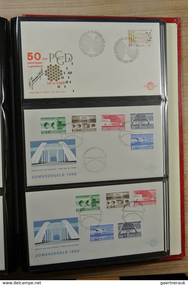 27476 Niederlande: 1959-2009 As good as complete collection FDC's of the Netherlands 1959-2009 in 7 FDC al