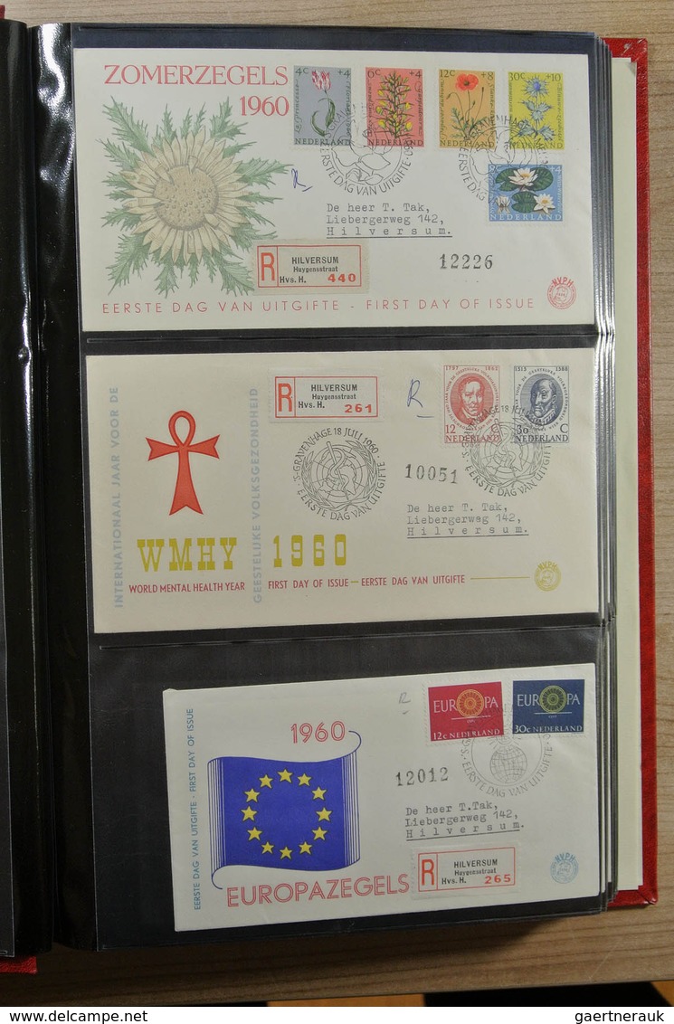 27476 Niederlande: 1959-2009 As good as complete collection FDC's of the Netherlands 1959-2009 in 7 FDC al