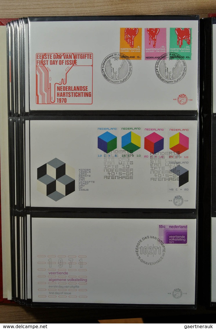 27476 Niederlande: 1959-2009 As good as complete collection FDC's of the Netherlands 1959-2009 in 7 FDC al